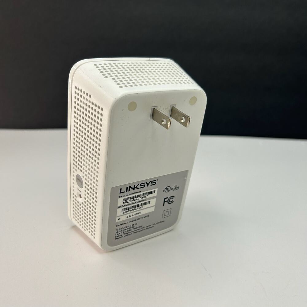 Linksys RE7000 Max-Stream AC1900 Dual-Band Wi-Fi Range Extender MU-MIMO White - Picture 11 of 11